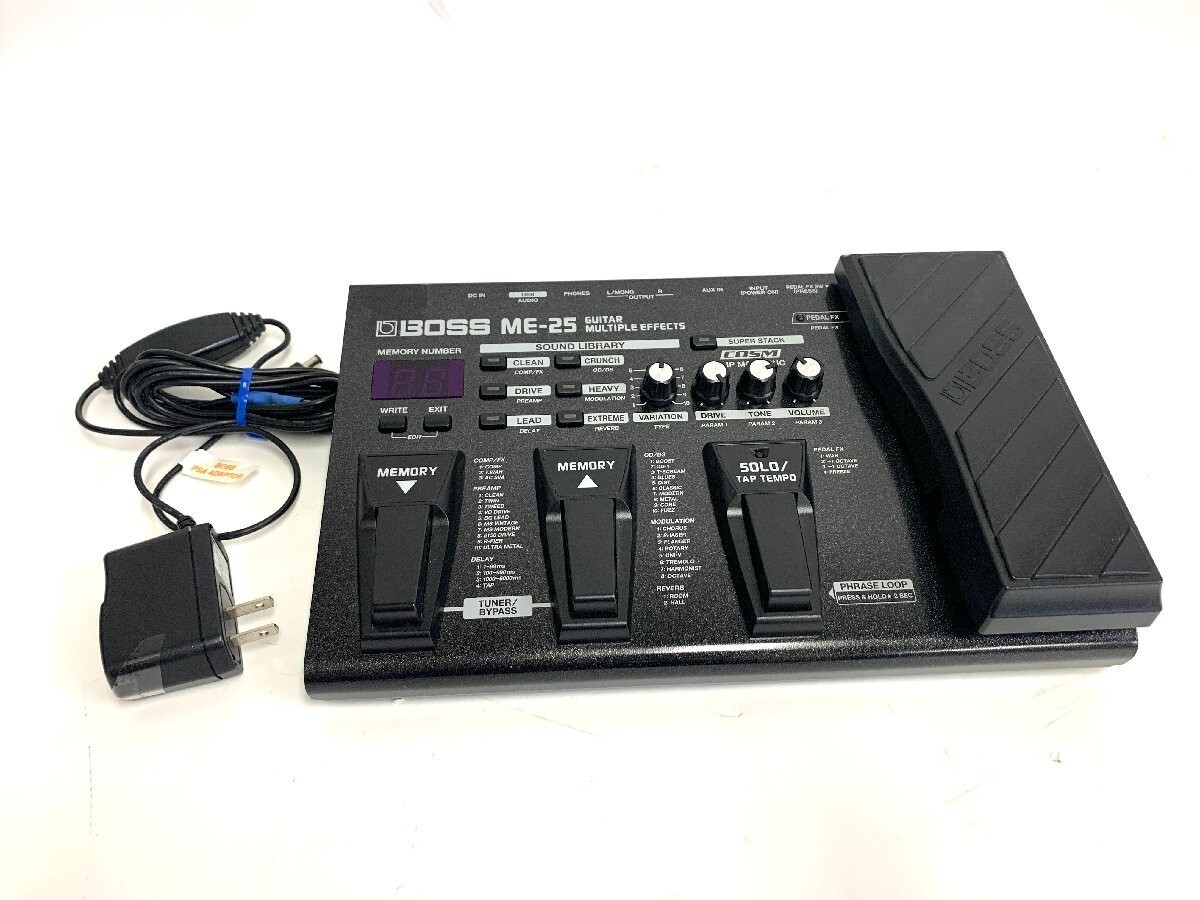 BOSS ME-25 マルチエフェクト BOSS ME-25 マルチエフェクター前編】ゴゴギ連載動画VOL.7（by
