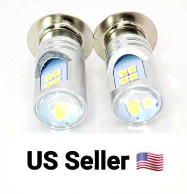 2 Super LED headlight bulbs for Deere 670 770 790 870 970 990 1070 3005 4005 USA