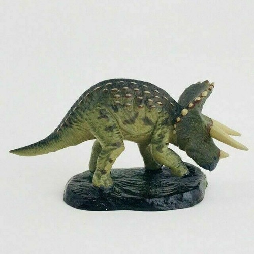 JURASSIC PARK III TRICERATOPS Mini Figure KAIYODO 2001 JAPAN 3 World - Picture 5 of 7