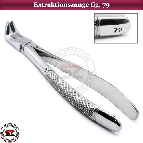 Chirurgische Zahnentfernung Zahn Extraktionszange Fig.79 Prämolaren Zahnarzt - Picture 6 of 6