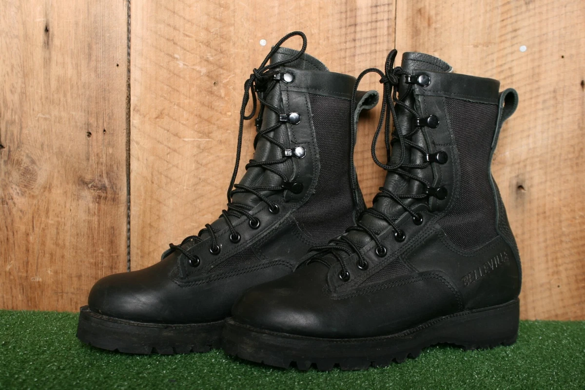 BELLEVILLE Black 03 D 0322 Gore Tex Military Combat Work Boots Men s Sz. 4.5 W