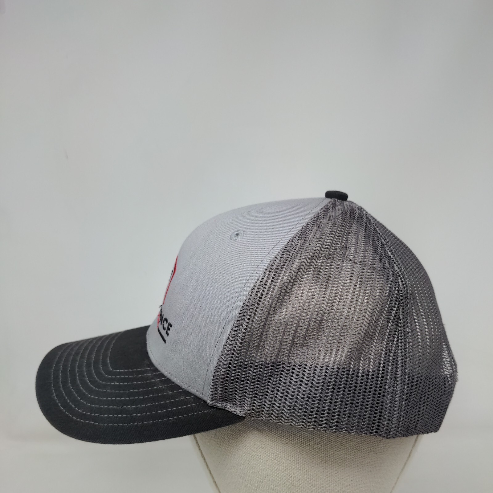 Performance Windows Snapback Trucker Hat Gray One… - image 3
