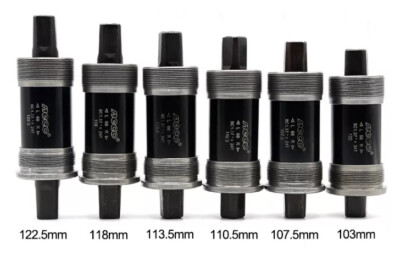 Fahrrad Tretlager Innenlager - 68x103mm Vierkant Schwarz