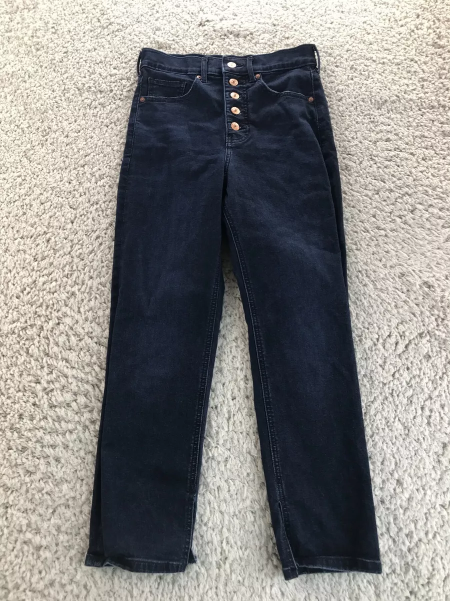 Express button sale fly jeans