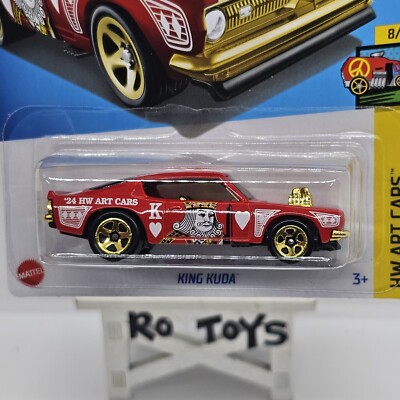 ミニカー Hot Wheels KING KUDA HOT WHEELS KING KUDA RED 2024 Series HW ART CARS KING | eBay