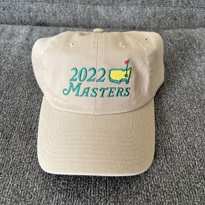 2022 Masters Khaki Tan Ball Cap Hat 