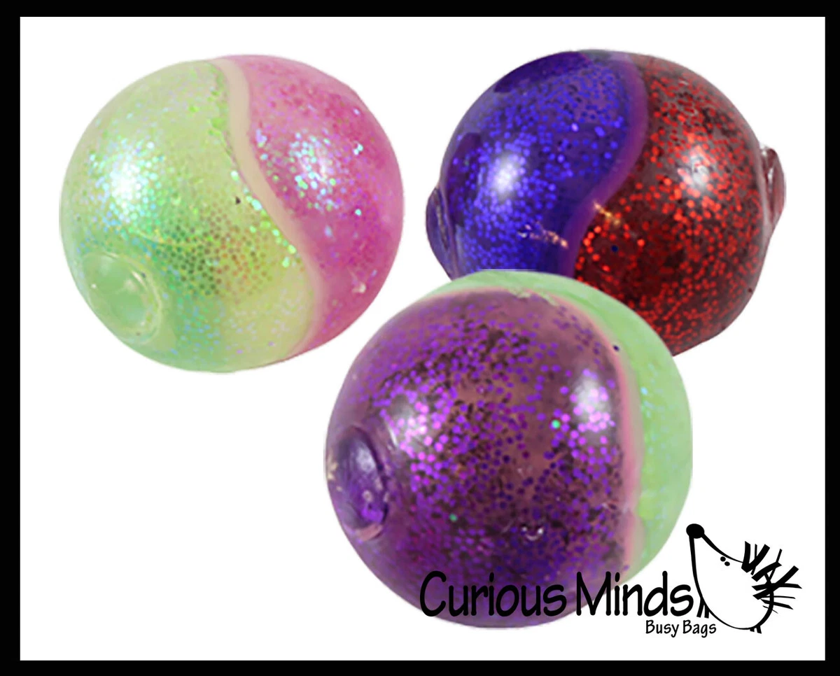 Glitter Bead Sensory Stress Balls