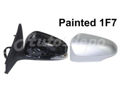 Painted 1F7 Mirror Power Heated Memory w/ Signal Hole LH For Avalon 2013-2017