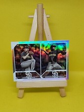 Jared Koenig Anderson Espinoza 2023 Topps Update Series Rainbow Foil RC Rookie
