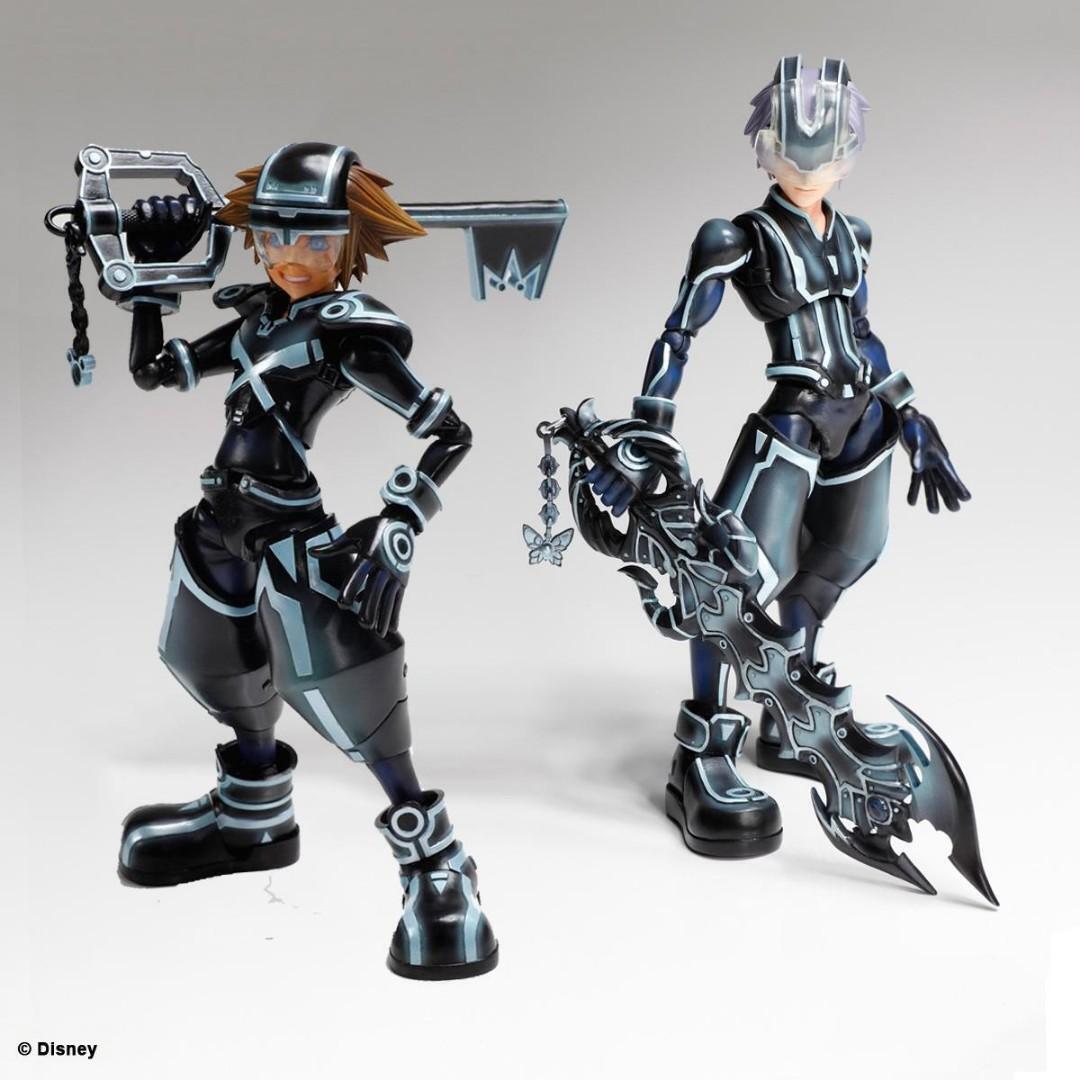 KINGDOM HEARTS 3D Play Arts Kai Sora and Riku Tron Legacy KINGDOM HEARTS 3D Play Arts Kai Sora and Riku Tron Legacy