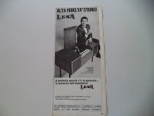 advertising Pubblicità 1967 LESA LESAPHON 711