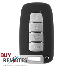 Hyundai 4 Button Replacement Car Key For Sonata 2011 - 2014 Sante Fe 2013 - 2014