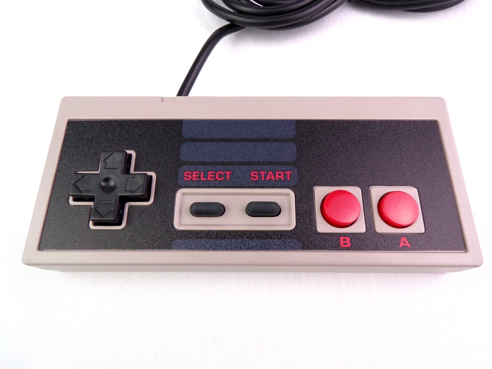 Nintendo NES 2 Controllers + AV Cable + AC Power Adapter Cord Bundle Lot - NEW - Image 3 of 4