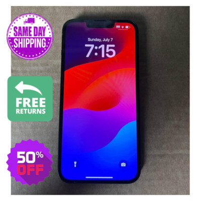 Apple iPhone 13 128GB 256GB 512GB 5G Red/Black/Green Unlocked Verizon iOS