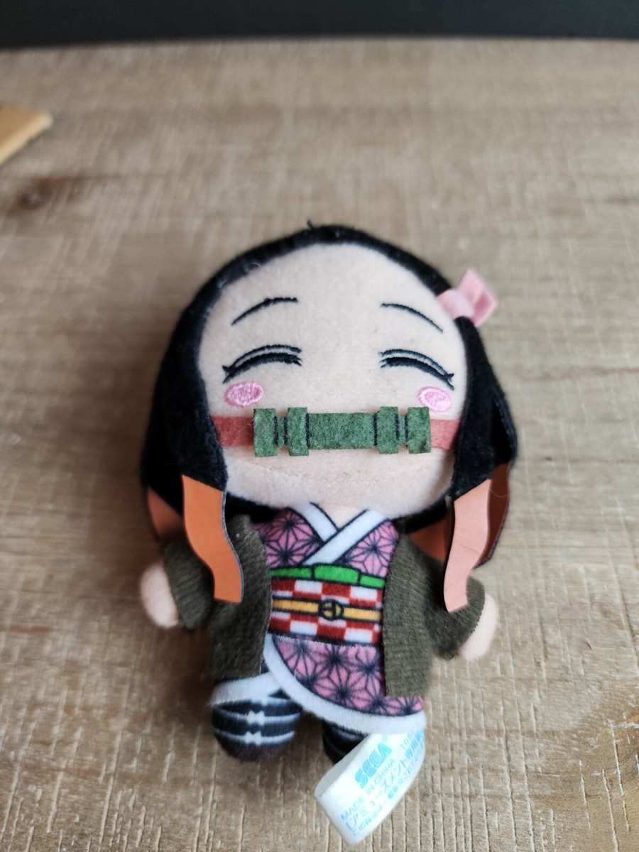 SEGA Demon Slayer Nezuko Mini Mascots Keychain Plush Missing Chain