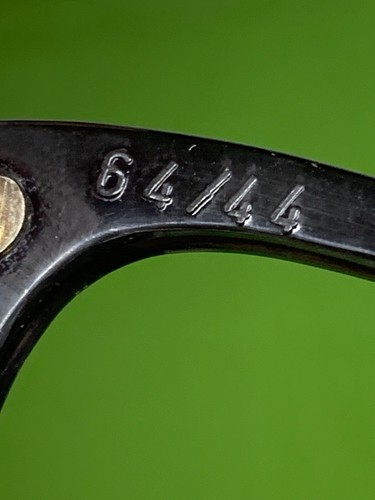 OKULA Vintage Black catseye eyeglass fashion frames Czechoslovakia 1970’s + Case - Picture 13 of 13