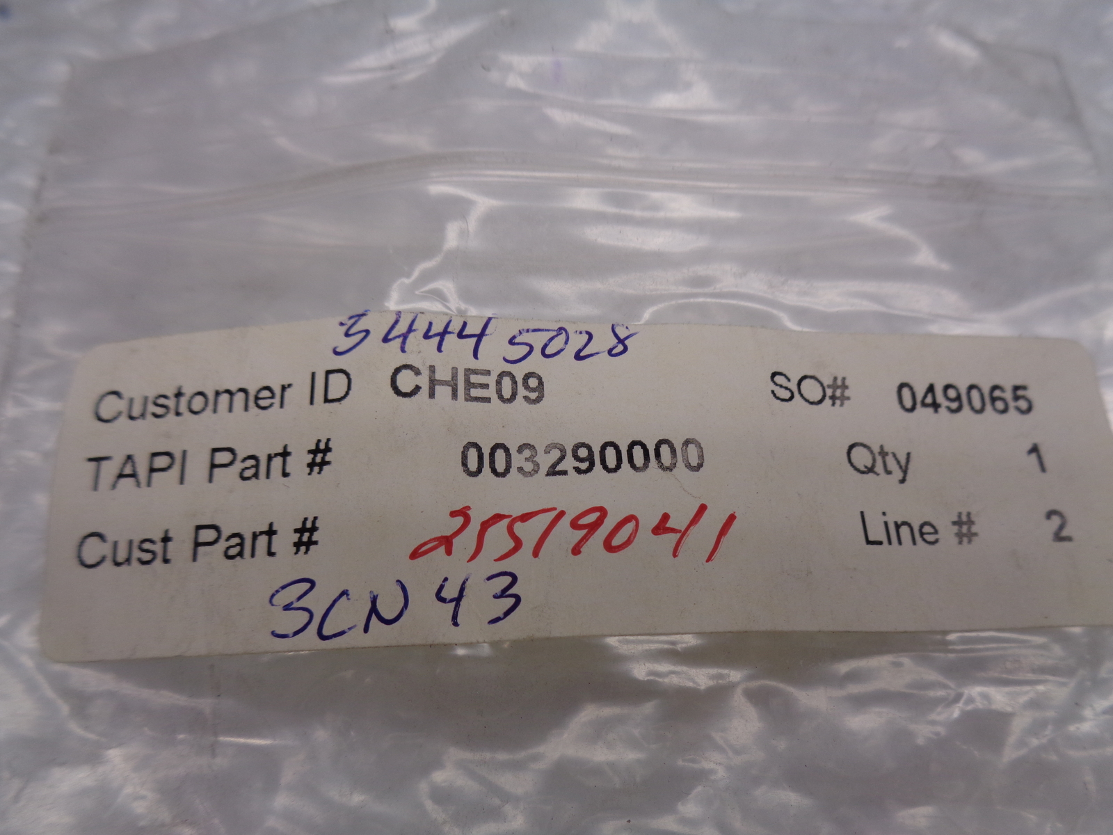 INDUSTRIAL SPARE 003290000 3CN43 SENSOR NSNP