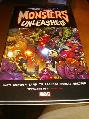 Monsters Unleashed (2017) Softcover Graphic Novel New Mint Cond 9781302904852