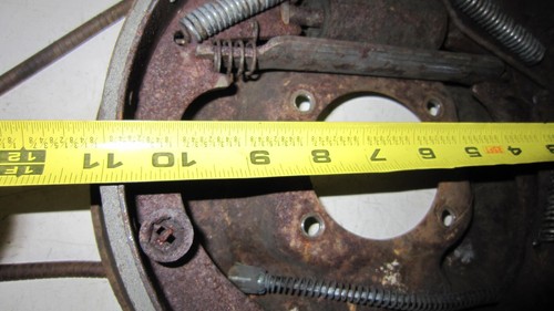 73-87 10/12 Bolt Differential Backing Plate & Brake Parts Drivers Side & Pass #4 - Picture 7 of 13