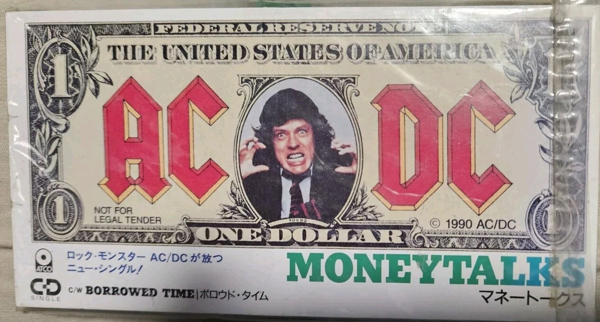 【美品】AC/DC MONEYTALKS 8cm cd 希少 マネートークス AC/DC - Moneytalks 3