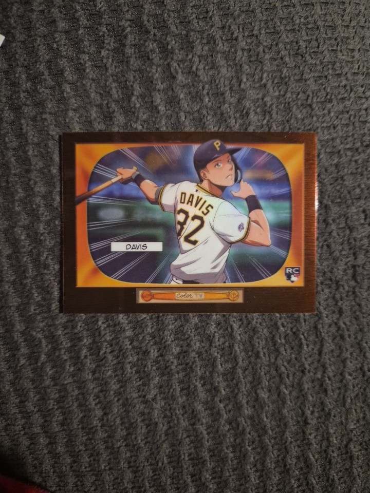 2024 Bowman Chrome Henry Davis RC Anime SSP Refractor Case Hit Pirates No. BA-7