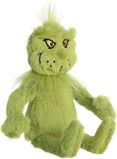 Aurora Whimsical Dr. Seuss Grinch Stuffed Animal - Officially Licensed...