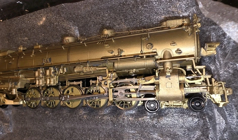 HO PSC Southern Pacific 4-10-2 SP-3 16840 Brass unpainted 1998 Run Beautiful! - Image 4 of 4