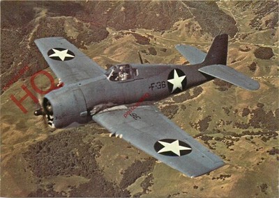 Ansichtskarte::GRUMMAN F6F-3 HELLCAT