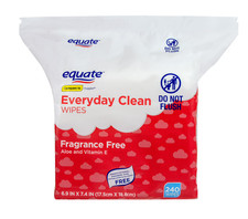 Baby Everyday Clean Fragrance Free Wipes, 240 count