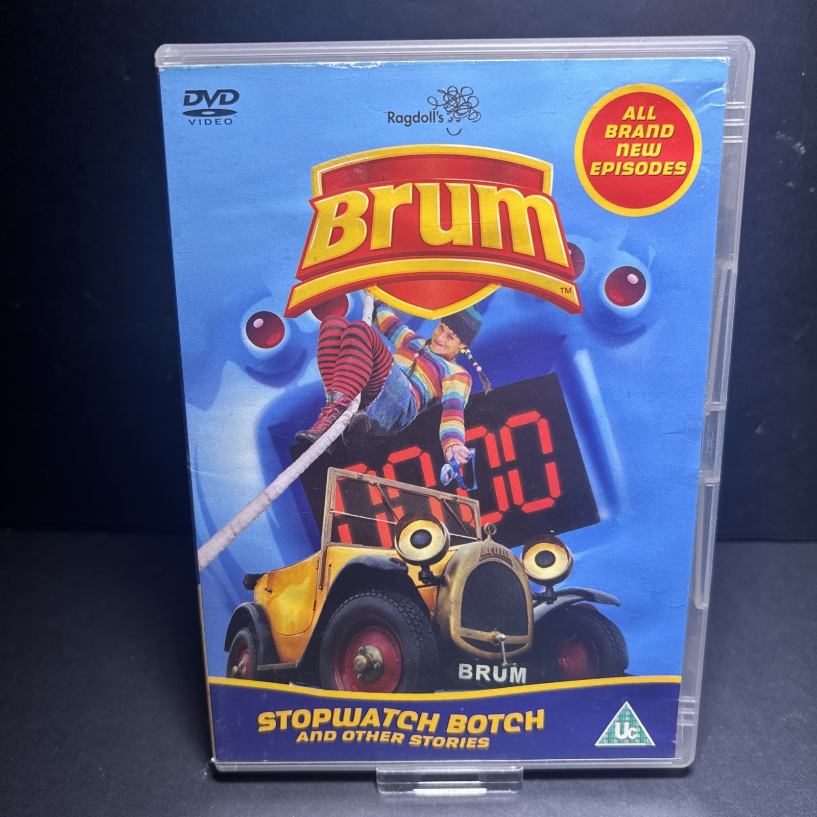 Brum DVD Stopwatch Botch And Other Stories CBBC Children’s Television