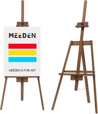 MEN Art Easel Stand for Painting: Solid Beech Wooden Easel Holds Canvas