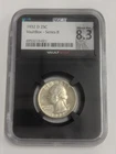 KEY DATE 1932-D Denver Silver Washington Quarter 25C NGC X Vaultbox Series 8.3
