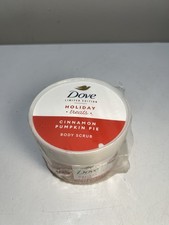 Dove Holiday Treats Limited Edition Cinnamon Pumpkin Pie Body Scrub 10.5oz  New