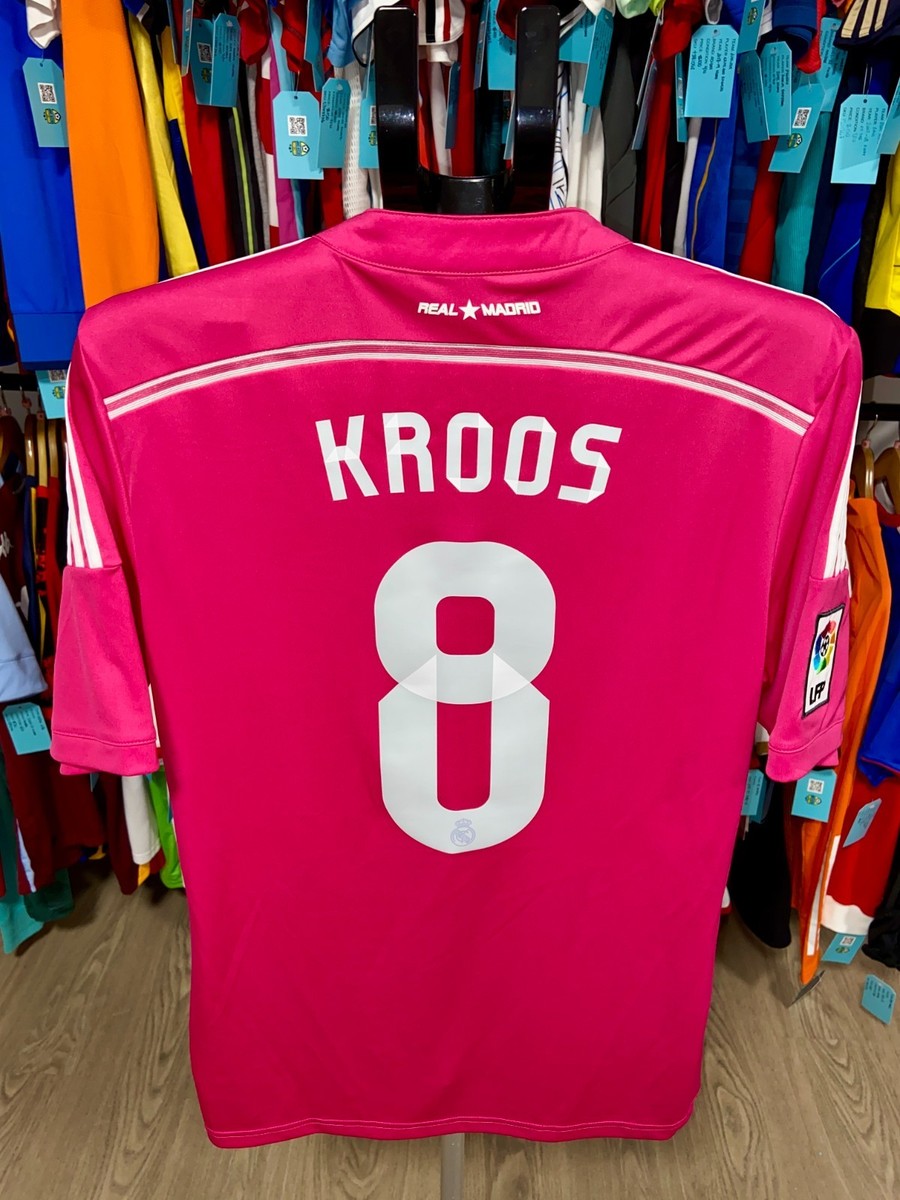 2018/2019 ADIDAS MADRID REAL 8番　adidas KROOS RealMadrid 未使用タグ付14-15 FOOTBALL KROOS TONI #8 JERSEY AWAY ウェア