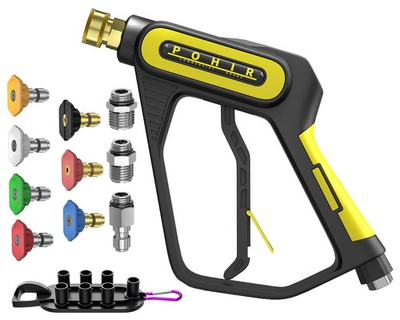 #ad Pressure Washer Gun 5000 PSI amp;12 gpm with Nozzle Tips amp; 1 4#x27;#x27; Quick Connector $23.89