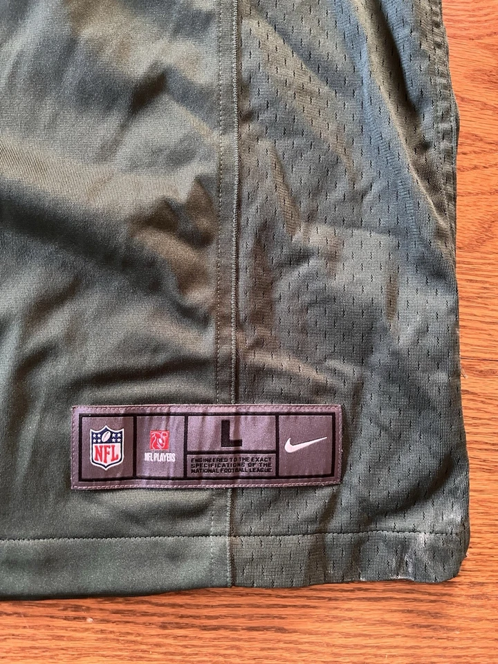 Camiseta Nike Green Bay Packers Charles Woodson #21 Onfield para hombre grande 2012 Foto 3 de 4