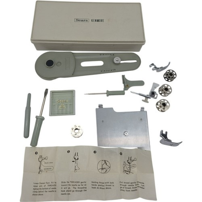 #ad #ad Vintage Sears Kenmore Miscellaneous Accessories In Case $37.95