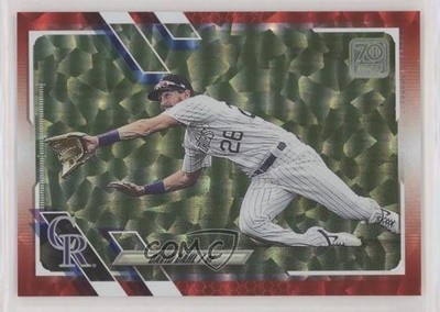 2021 Topps Red 182/199 David Dahl #107 0t2