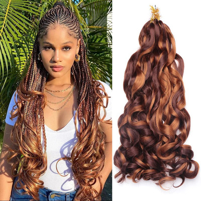 Amir Hair Pre Stretched Braiding Hair 20 Inch Loose Wave Crochet Braids Hair 8