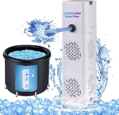 Cold Plunge Filter, 500 GPH Cold Pod Ice Bath Tub Filter, Ice Bath & Cold Plunge