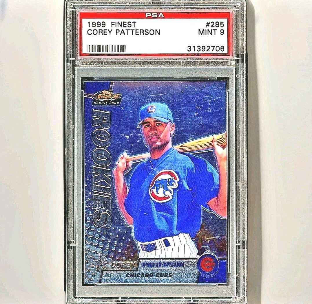 1999 Topps Finest - Corey Patterson (RC) Rookies #285 PSA 9