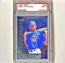 1999 Topps Finest - Corey Patterson (RC) Rookies #285 PSA 9