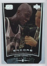 1998-99 Upper Deck Encore Game Dated Kevin Garnett #51 HOF 2u3