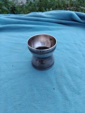 ancien Coquetier gallia -Christofle en métal argenté  Modèle Diabolo