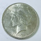 1923 Peace Silver Dollar $1 - 90% Silver - Circulated Coin #7750