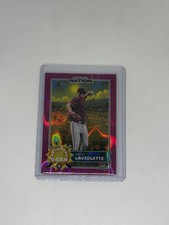 2025 Leaf Baseball Nation - New Dawn Jace LaViolette #NB-54 Pink Prismatic /6...