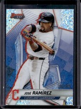 2025 Bowman's Best Jose Ramirez Mini Diamond Refractor #/299 Guardians