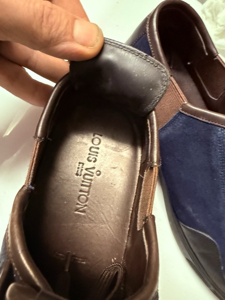 louis vuitton men sneakers shoes size 1 | eBay