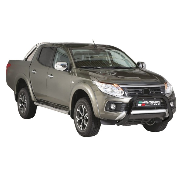 FrontbüGel FrontschutzbüGel FüR Fiat Fullback 2016-2019 ø76Mm Stahl Schwarz-image
