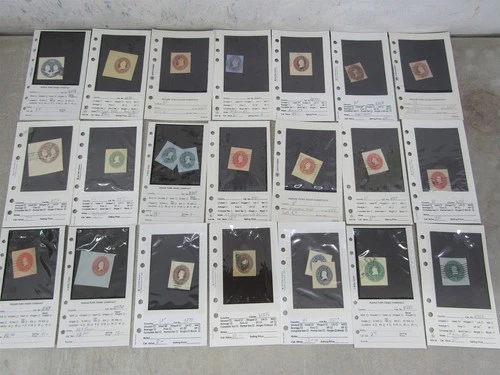 Nystamps US back book cut square stamp collection high cost m28wb